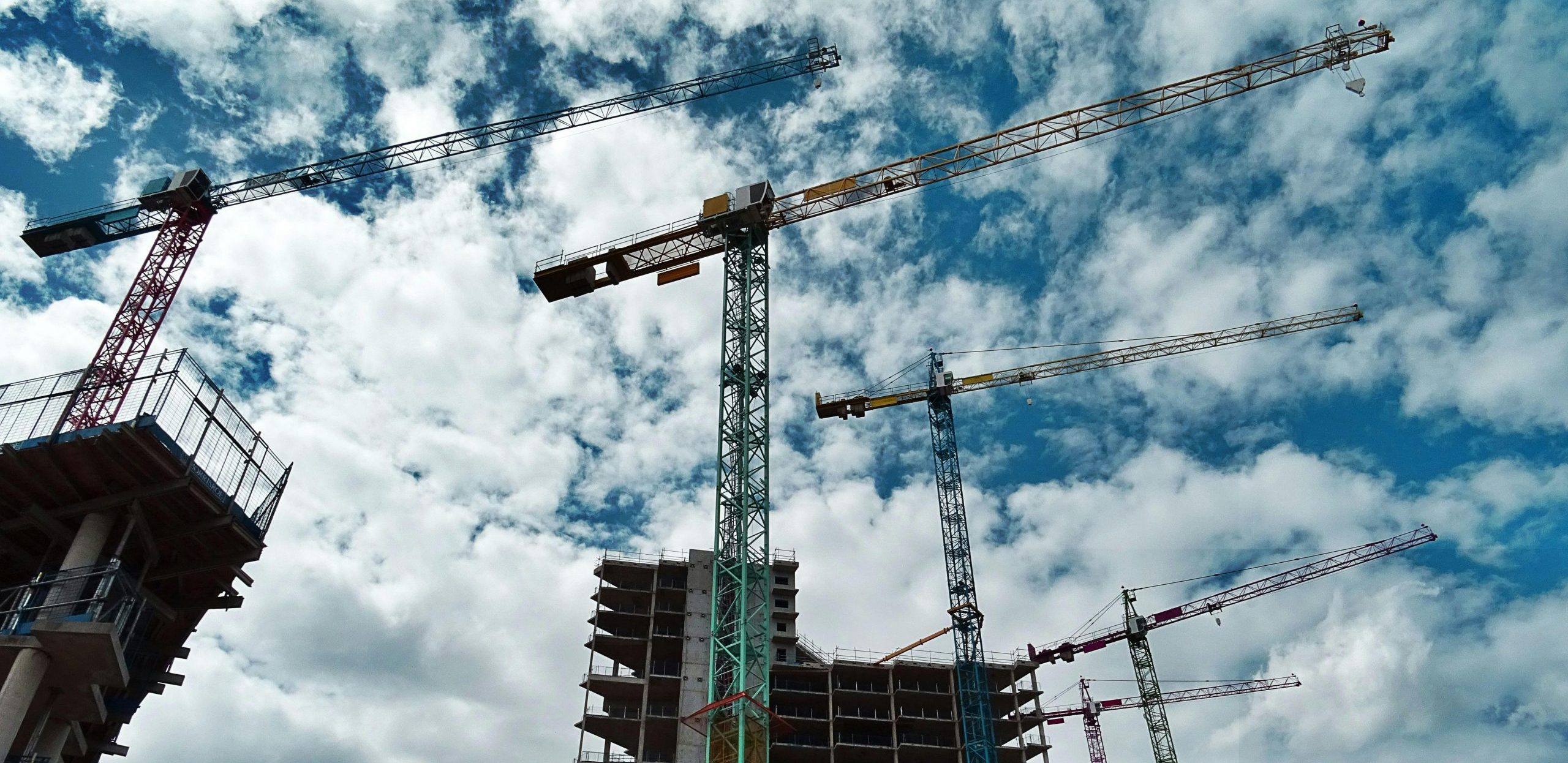 A constructions site requiring utility siteworks services